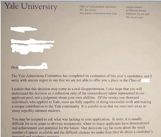 Example Letters To Reject Offer Of Admissions To College 4